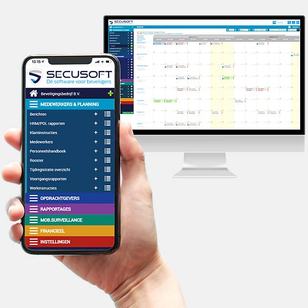 Alle modules van Secusoft in één overzichtelijk pakket